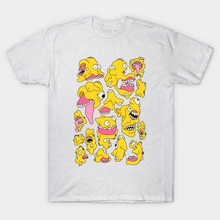 Strange Yellow Creature Parade T-Shirt